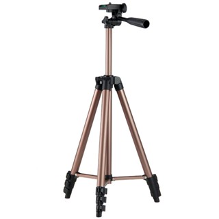 130cm Phone Tripod Stand Extendable Portable Aluminum Holder