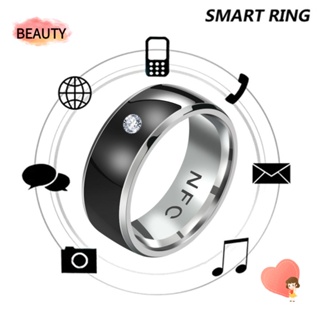 BEAUTY Nfc แหวนสวมนิ้ว กันน้ํา อเนกประสงค์ สําหรับโทรศัพท์มือถือ Android