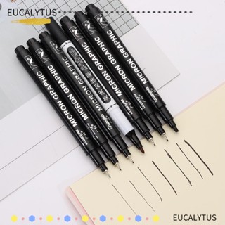 Eutus ปากกาหมึกกราฟฟิตี้ ลายดอกไม้ สําหรับตกแต่งเล็บ DIY 1 ชิ้น