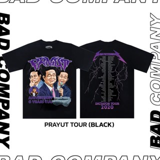 FASHION  เสื้อยืด  เวอร์ชั่นการ์ตูน เสื้อทัวร์สกรีนลาย "anniversary 6 year" เสื้อยืดการเมือง เสื้อลุงตู่S-5XLsize: S-5XL