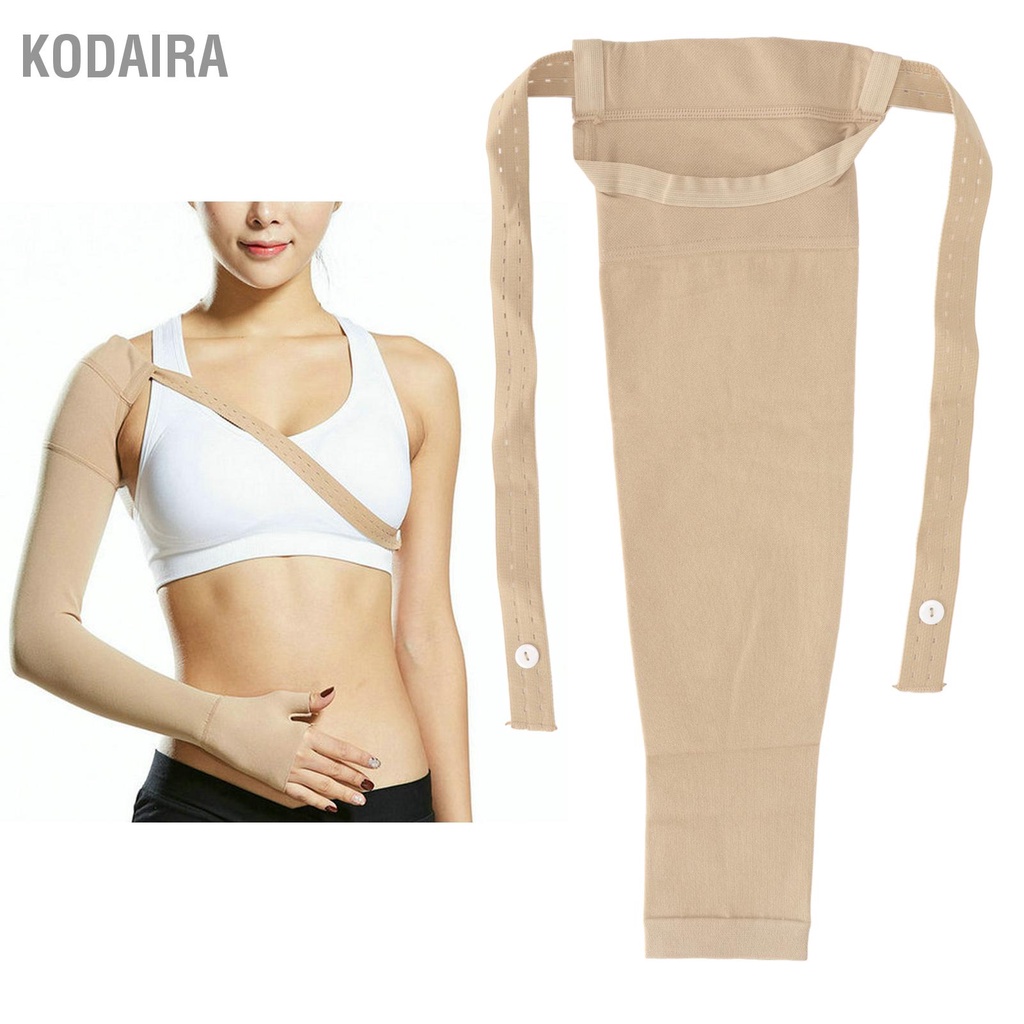 kodaira-lymphedema-arm-sleeve-ยืดนุ่มลดการบวมหลังการผ่าตัด-mastectomy-ปลอกแขนสำหรับการรักษาด้วยรังสีรักษาหลังรักแร้