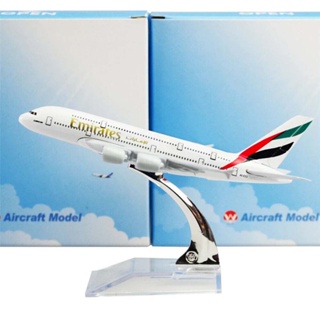 Emirates Airlines A380 Airplane Model Airbus 380 Alloy Metal Die-cast Aircraft Plane Model Gift 16CM