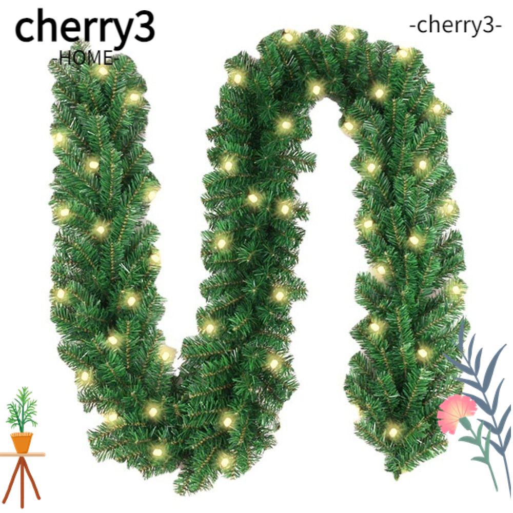 cherry3-พวงหรีดหวายเทียม-diy-สําหรับแขวนตกแต่งบันได-เตาผิง-งานแต่งงาน