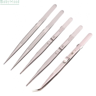 【Big Discounts】Tweezers 163mm Length Curved Mouthed Slotted With Lock Slotted Without Lock#BBHOOD