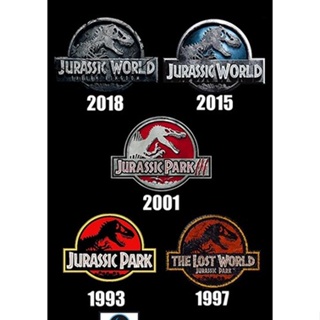 แผ่นดีวีดี หนังใหม่ Jurassic Park 1-2-3 and Jurassic World 1-2 รวม 5 แผ่น - มาสเตอร์ (เสียง ไทย/อังกฤษ ซับ ไทย/อังกฤษ) ด