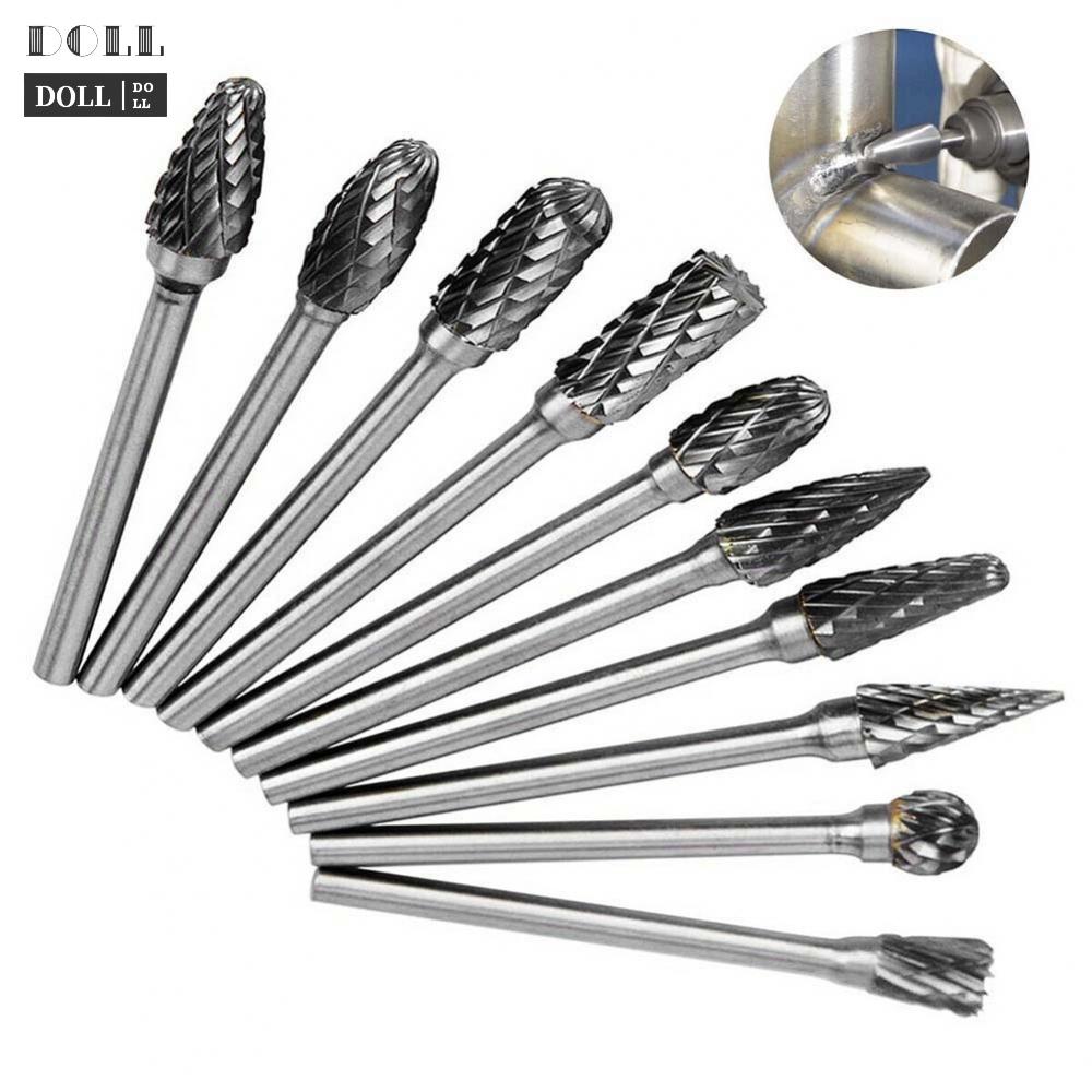 24h-shiping-burrs-deburring-tungsten-steel-carbide-rotary-drill-carving-bit-silver