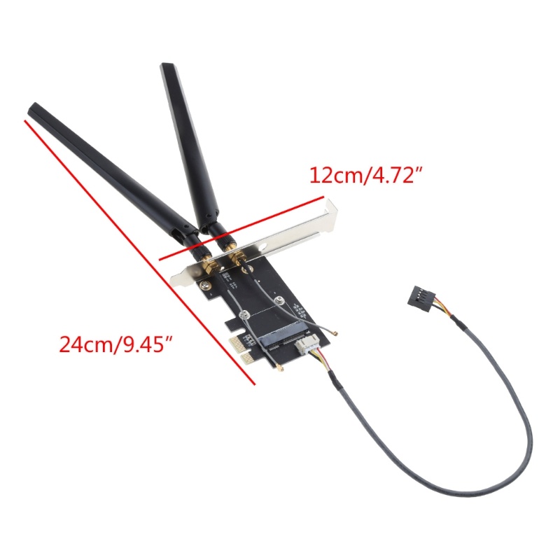 อะแดปเตอร์แปลง-ev-mini-pci-express-เป็น-pcie-x1-สําหรับ-mini-pci-e-wifi-รองรับบลูทูธ