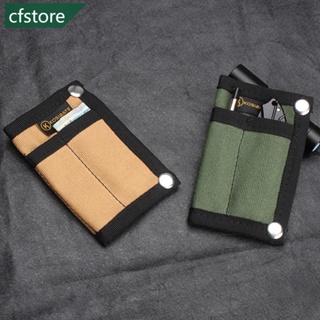 Cfstore กระเป๋าผ้าใบ EDC อเนกประสงค์ ขนาดเล็ก แบบพกพา ป้องกันการสูญหาย สําหรับกลางแจ้ง C6T3