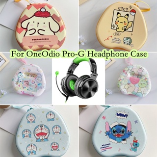 【Case Home】เคสหูฟัง ลายการ์ตูนหมี สตรอเบอร์รี่ สําหรับ OneOdio Pro-G