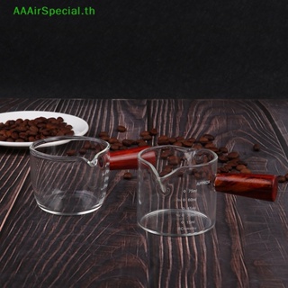 Aaairspecial แก้วกาแฟ 75 มล. พร้อมสเกล และที่จับคู่ สําหรับชงกาแฟเอสเปรสโซ่ TH