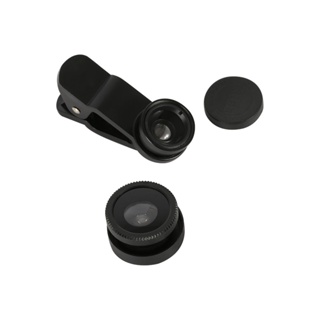 Phone Lens Kit 3-in-1 Multifunctional Macro Wide Angle Cellphone