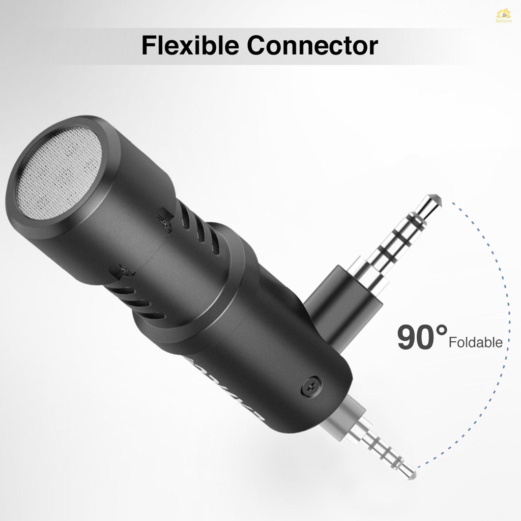 banana-pie-synco-mmic-u1p-ไมโครโฟนคาดิออยด์-ขนาดเล็ก-พร้อมปลั๊ก-trrs-3-5-มม-สําหรับสมาร์ทโฟน-แท็บเล็ต-บันทึกวิดีโอ-ไลฟ์สด