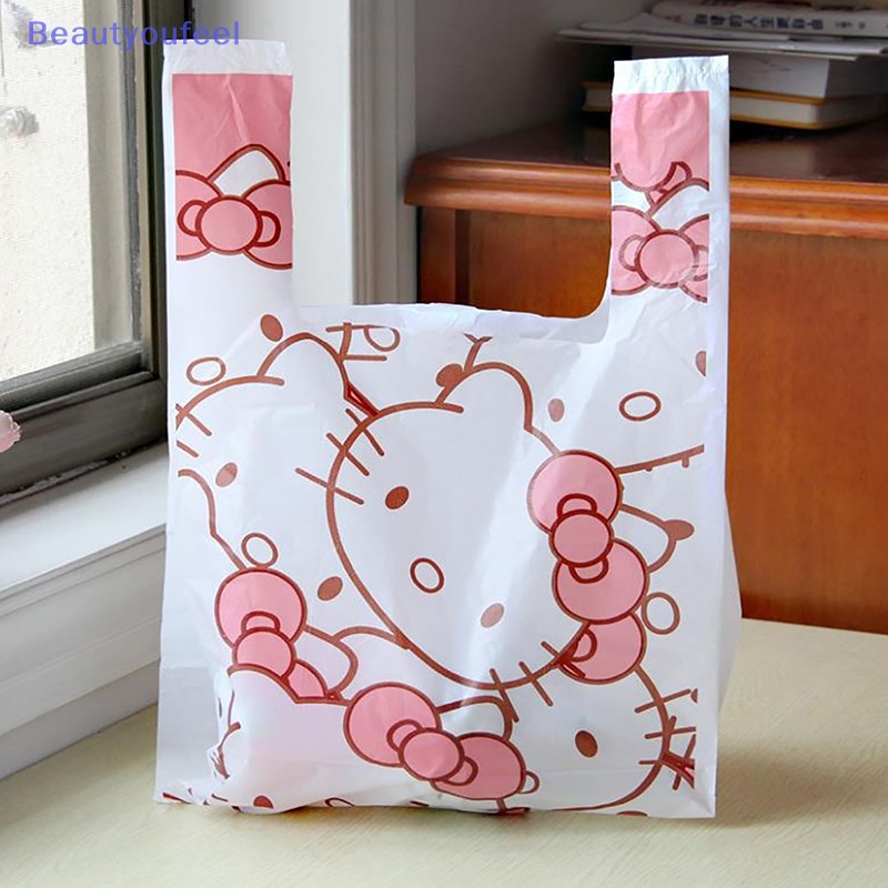 beautyoufeel-ถุงขยะพลาสติกหนา-ลายการ์ตูน-hello-kitty-cinnamoroll-น่ารัก-แบบพกพา-คุณภาพสูง-สําหรับเด็กผู้หญิง