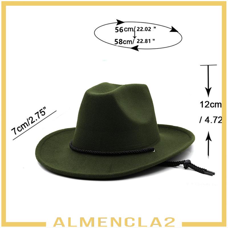 almencla2-หมวกคาวบอย-หมวกปีกกว้าง-หมวกแจ๊ส-พร็อพถ่ายรูป-การแสดงบนเวที-สําหรับผู้ใหญ่