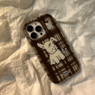 Dog Airbag Phone Case For Iphone  14 Phone Case For Iphone13 All-Inclusive 11/12pro Air Cushion X Couple 7P/8P