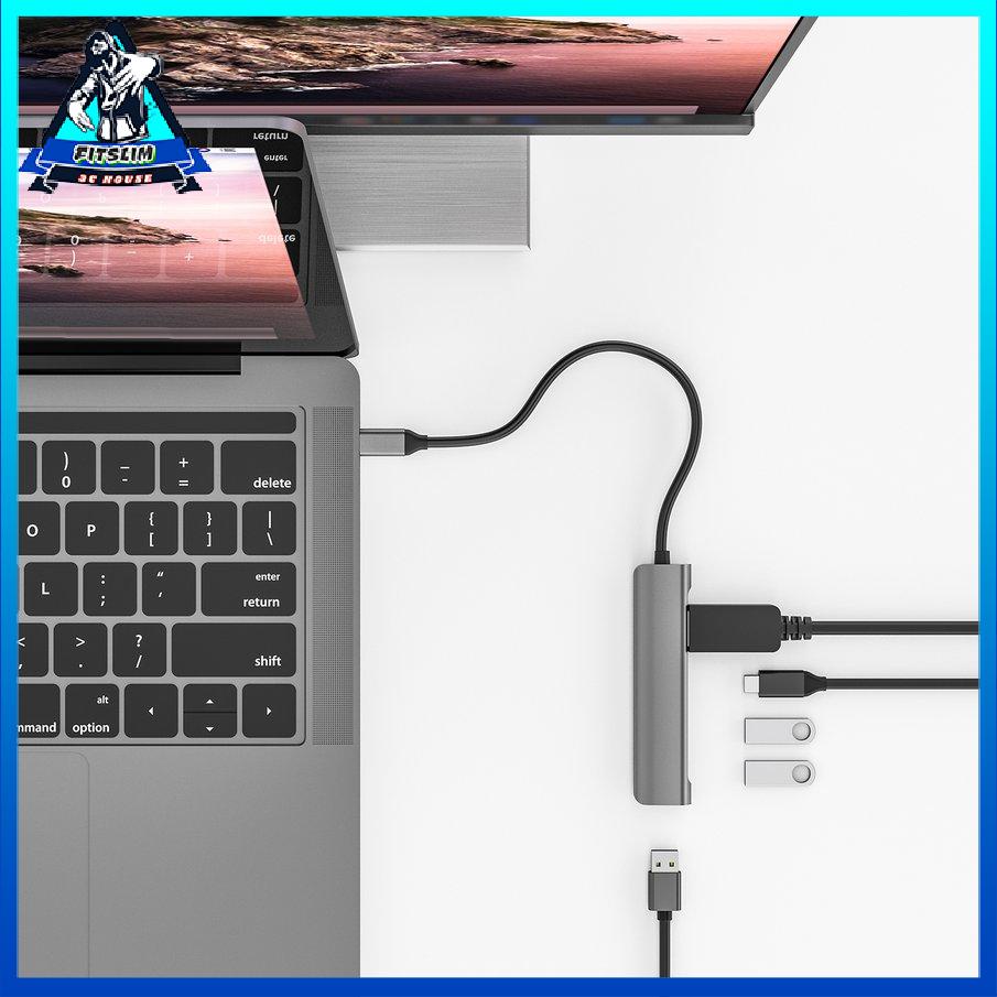 พร้อม-docking-station-5-in-1-4k60hz-large-dp-displayport-type-c-แท่นวางพกพาประสิทธิภาพดี-y-22