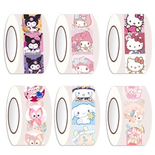 สติกเกอร์ซีล ลายการ์ตูน Kuromi Cinnamoroll Sanrio ขนาด 2.5 ซม. สําหรับตกแต่ง