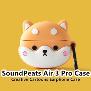 【จัดส่งด่วน】เคสหูฟัง แบบนิ่ม ลายการ์ตูน สําหรับ SoundPeats Air 3 Pro SoundPeats Air 3 Pro