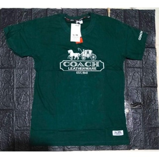 【Hot sale】Branded Overruns Coach Cotton Tshirt For Mens (Embroid Print)_02