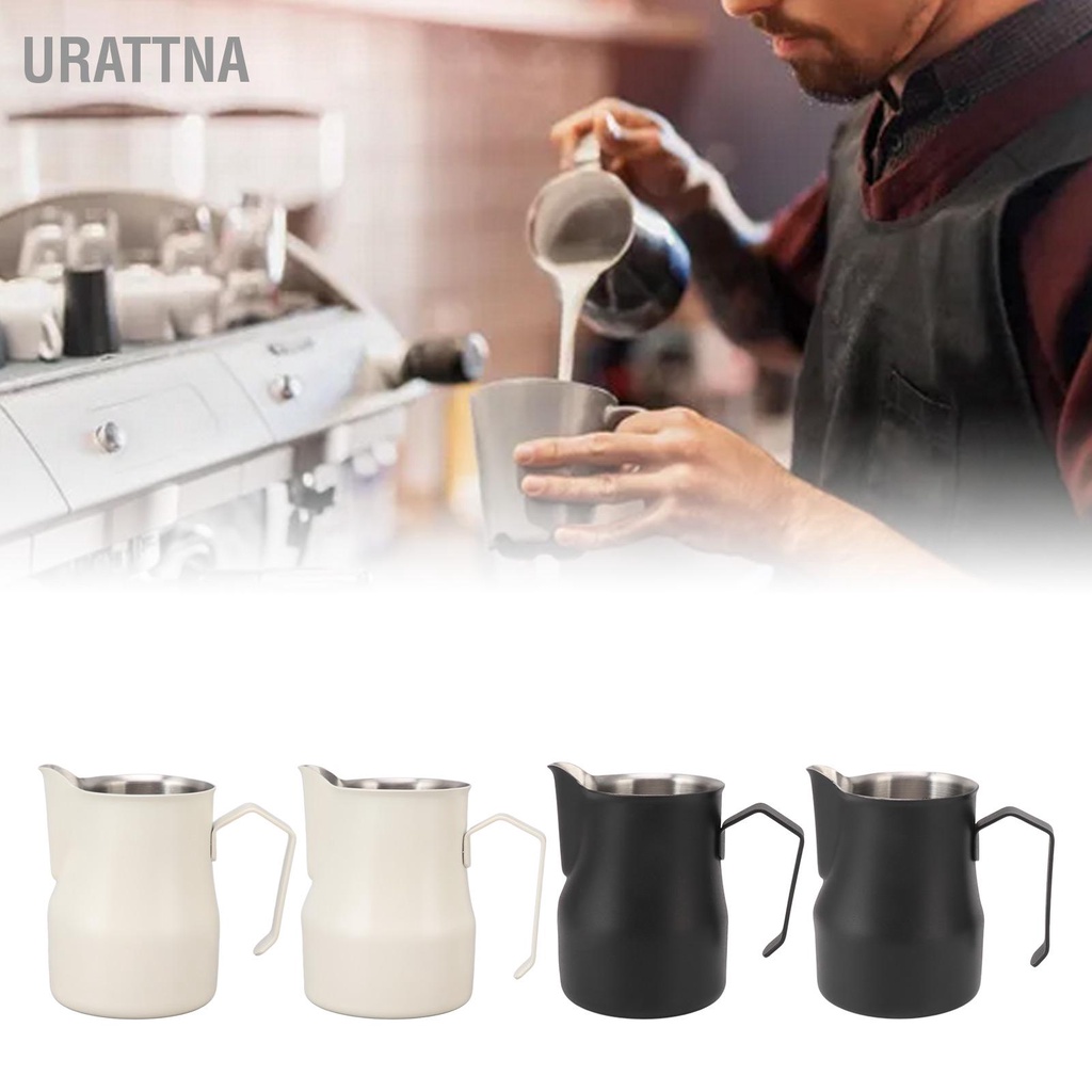 urattna-milk-pitcher-cup-304-stainless-steel-spout-mouth-scale-coffee-latte-for-work-office