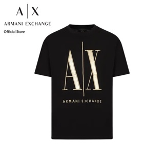 AX Armani Exchange เสื้อยืดผู้ชาย รุ่น AX8NZTPQZJH4Z1200 - สีดำ