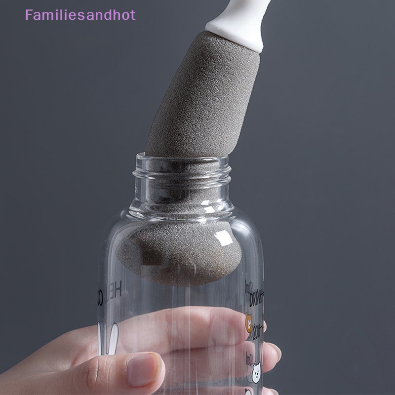 familiesandhot-gt-อุปกรณ์ทําความสะอาดห้องครัว-ด้ามจับยาว-แปรงฟองน้ํา-แปรงทําความสะอาดขวด-เครื่องมือแปรงทําความสะอาดอย่างดี