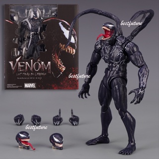 โมเดลฟิกเกอร์ Yamaguchi Marvel SHF Venom 2 Let Have Be CarnageArticulado ของเล่นสําหรับเด็ก