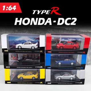 1: 64 Honda Civic Type-R DC2 เหมาะกับของขวัญ สําหรับเด็กผู้ชาย  โมเดล รถ ของเล่นเด็กผู้ชาย ของขวัญวันเกิด ตกแต่งบ้าน