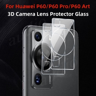 ฟิล์มกระจกใส ป้องกันเลนส์กล้อง 3D ป้องกันด้านหลัง สําหรับ Huawei P60 P50 Pro P60Pro P60Art P50Pro P50Pocket P 60 50 1-3 ชิ้น
