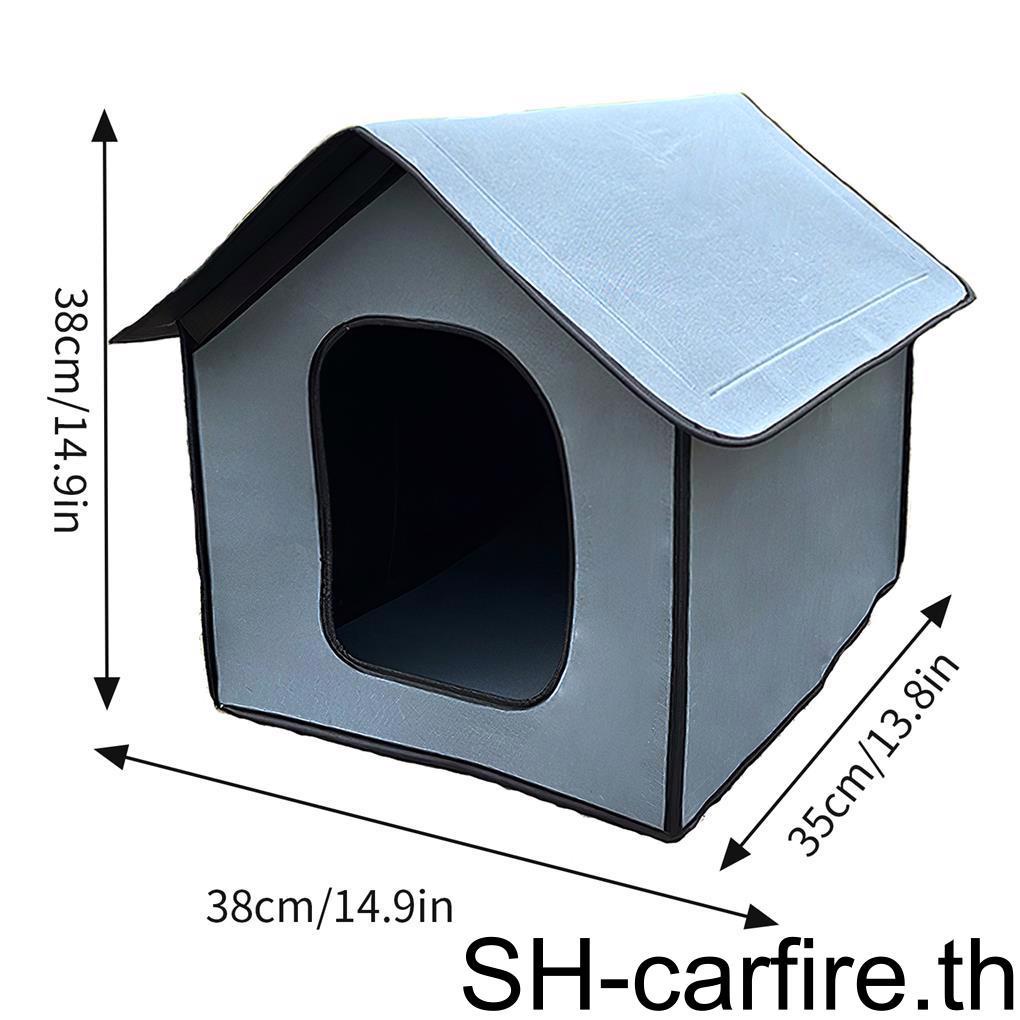 บ้านสุนัข-แบบพับได้-กันน้ํา-กันฝน-ยืดหยุ่น-สวยหรู-สําหรับสัตว์เลี้ยง-แมว-กลางแจ้ง