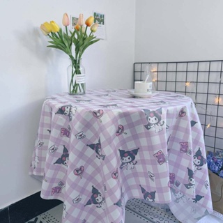 ผ้าปูโต๊ะ ลายการ์ตูน วัสดุกันน้ำได้ ทำความสะอาดง่าย เนื้อผ้าอย่างดี หนา กันน้ำ ขนาด 140×180 cm ( 4-6 ที่นั่ง )