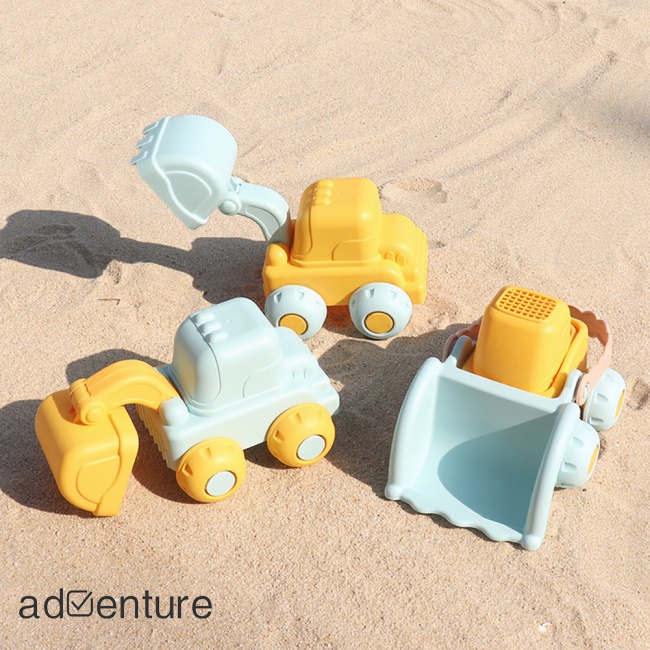 adven-รถขุดทรายจําลอง-ของเล่นชายหาด-ของขวัญวันเกิด-สําหรับเด็ก