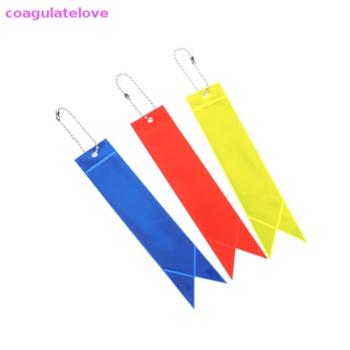 Coagulatelove พวงกุญแจ จี้เทปสะท้อนแสง PVC กันน้ํา สําหรับห้อยกระเป๋า