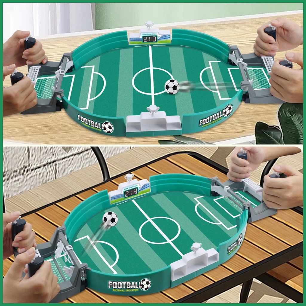 เกมโต๊ะฟุตบอลเดสก์ท็อปฟุตบอลมินิเกมกระดานกีฬาในร่ม-foosball-table-soccer-pinball-สำหรับการโต้ตอบระหว่างผู้ปกครองและเด็ก