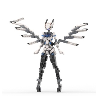 ชุดของเล่นตัวต่อหุ่นยนต์ หุ่นยนต์ Angel Mech Bunny Girl 305 ชิ้น