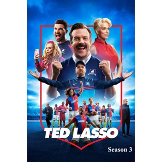 DVD ดีวีดี Ted Lasso Season 3 (2023) เท็ด ลาสโซ่ ปี 3 (12 ตอนจบ) (เสียง อังกฤษ | ซับ ไทย/อังกฤษ) DVD ดีวีดี