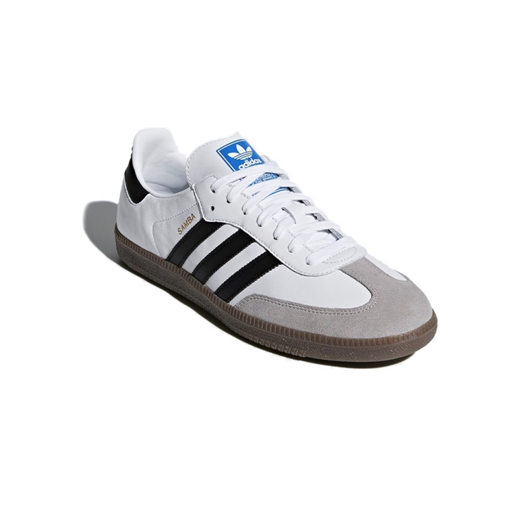 ของแท้พิเศษ-adidas-originals-samba-0g-mens-and-womens-รองเท้าผ้าใบ-b75806