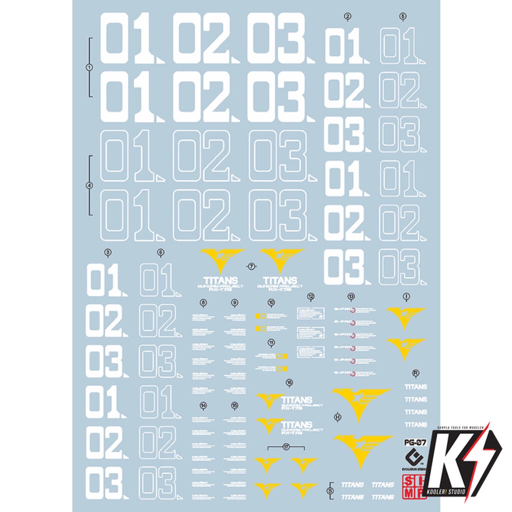 waterdecal-evo-pg-rx-178-gundam-mk-ii-titans-ดีคอลน้ำสำหรับติดกันพลา-กันดั้ม-gundam-พลาสติกโมเดลต่างๆ