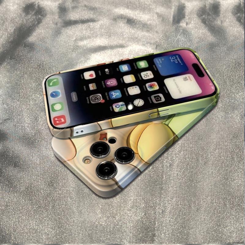 เคสโทรศัพท์มือถือ-กันกระแทก-ลายกระต่ายน่ารัก-เรียบง่าย-สําหรับ-iphone-14pro-6ins-13-1211-78max-8kxe