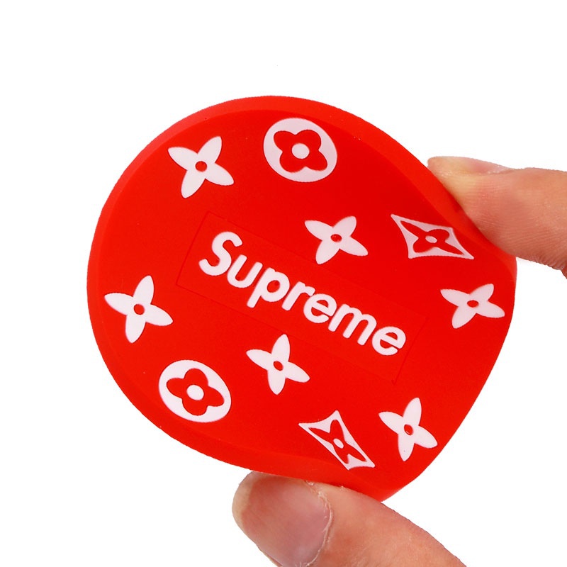 2-ชิ้น-supreme-ซิลิโคน-กันลื่น-แผ่นรองแก้วน้ําในรถ-ที่วางขวดน้ําในรถ-แผ่นรองแก้ว-เบาะรองนั่ง-อุปกรณ์ตกแต่งรถยนต์