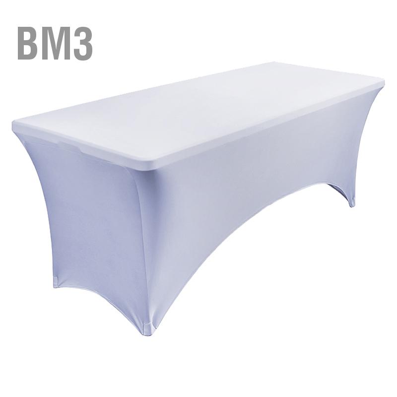 bm3-ผ้าปูโต๊ะยืดระบายอากาศล้างทำความสะอาดได้น้ำหนักเบาผ้าคลุมโต๊ะสำหรับบ้านปาร์ตี้ร้านเสริมสวย