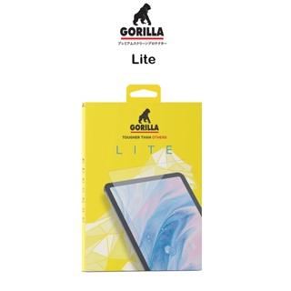 Gorilla Lite ฟิล์มกระจกเต็มจอแบบใส สำหรับ iPad Pro11/12.9 18/20/21/Gen7/8/9 10.2/Air4/Air5 10.9/Mini6 8.3/Gen10