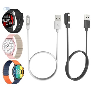 Cre แท่นชาร์จอะแดปเตอร์ไฟ แบบพกพา สําหรับ Kieslect Kr Pro Smartwatch Magnetic USB