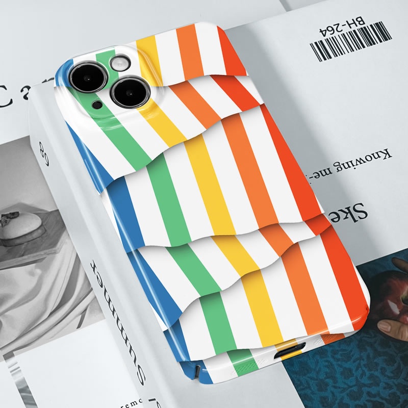 เคสโทรศัพท์มือถือแบบแข็ง-ลายเส้น-ทรงไม่สมมาตร-สร้างสรรค์-สําหรับ-iphone-14-pro-max-14plus-13-13pro-12pro-12promax-11-11pro-12-13mini-x-xr-xs-xsmax-7-8-plus