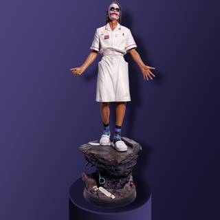 [New product in stock] JOKER clown female Heathley nurse Marvel DC suicide squad standing resin hand-made model ornaments 4ZWB