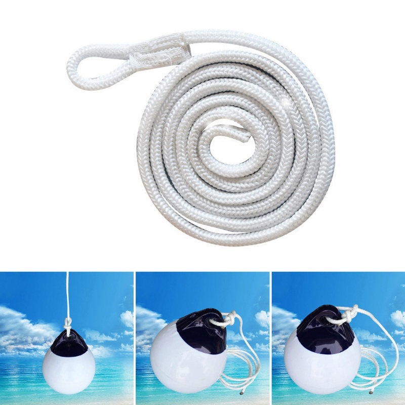 EDB * 5FT กันชนWhips เชือก Docking DoubleBraided Marine FendersLine ...