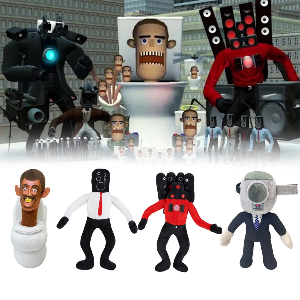 skibidi-ตุ๊กตายัดนุ่น-รูปการ์ตูน-game-speakerman-bosses-camara-titan-tv-man-ของขวัญวันเกิด-ฮาโลวีน-สําหรับเด็ก