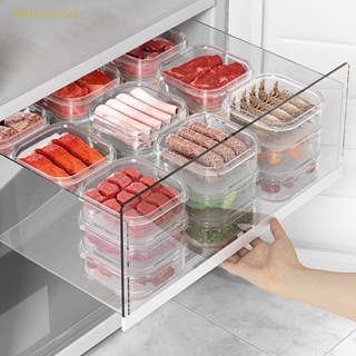 [Delication] กล่องเก็บอาหารในตู้เย็น ห้องครัว ภาชนะเก็บอาหารที่ปิดสนิท กล่องเก็บอาหารสด กล่องจัดระเบียบห้องครัว