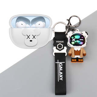 For OPPO Enco Air3 Pro Case Cartoon Bear Doraemon Keychain Pendant OPPO Enco Air3 Pro Silicone Soft Case Cute One piece Luffy OPPO Enco Air2 Pro / Enco Buds2 Cover Soft Case Shockproof Case Protective Case