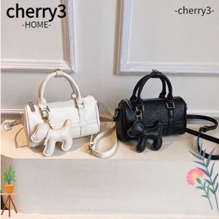 Cherry3 กระเป๋าสะพายไหล่ ใต้วงแขน หนัง Pu ความจุสูง สีพื้น สไตล์มินิมอล สําหรับผู้หญิง